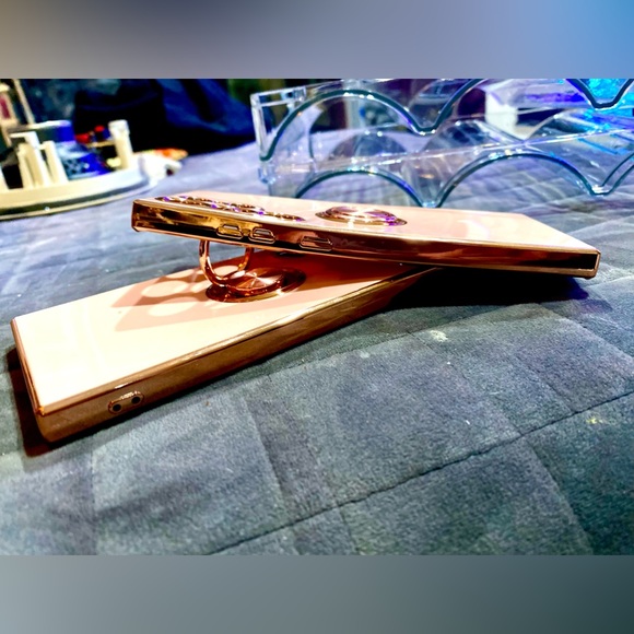 NWT 2 Samsung Galaxy S23 Ultra 5G Cases, Ring Holder Rose Gold Cases (Lot of 2) - Picture 6 of 12